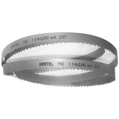 Welded Bandsaw Blade: 13' 6" Long x 1-1/4" Wide x 0.0420" Thick, 2-3 TPI