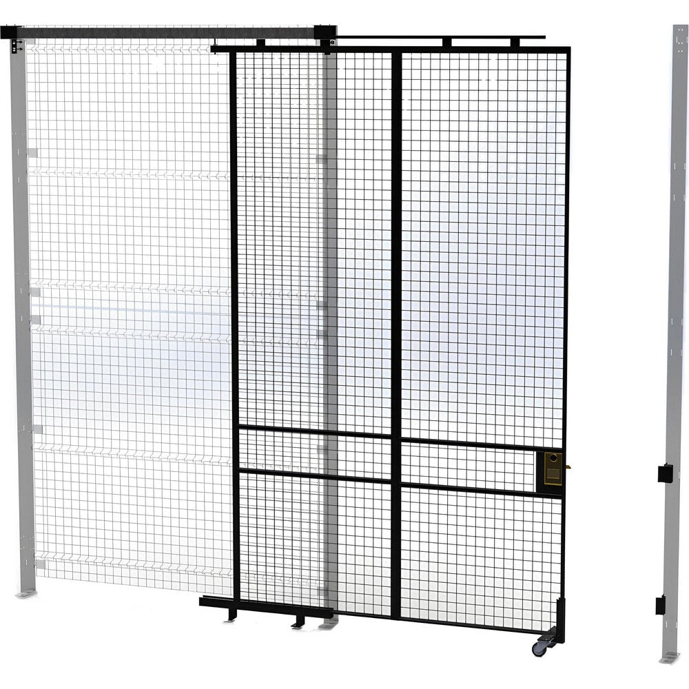 Temporary Structure Partitions; Overall Height: 120 in; Width (Inch): 70; Overall Depth: 1.5 in; Construction: Welded; Material: Steel