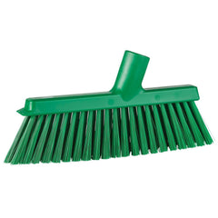 Angled Brooms; Handle Connection Type: Threaded; Brush Width (Decimal Inch): 1.2; Bristle Material: Polyester; Bristle Length (Inch): 2; Bristle Color: Green