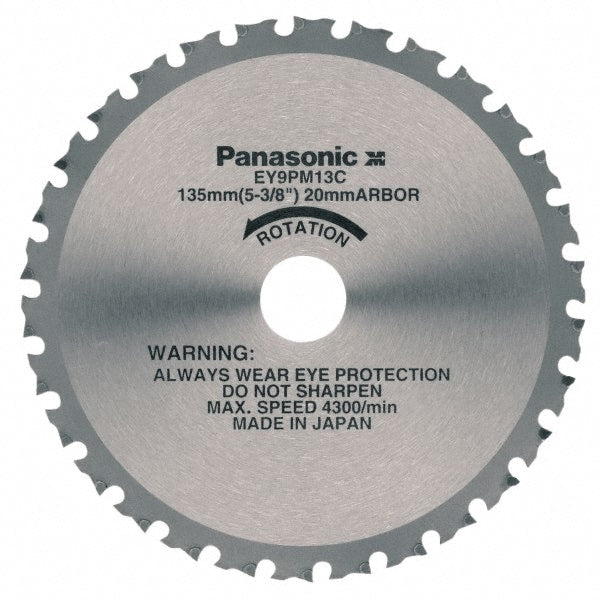 Wet & Dry Cut Saw Blade: 5-3/8" Dia, 20" Arbor Hole, 30 Teeth