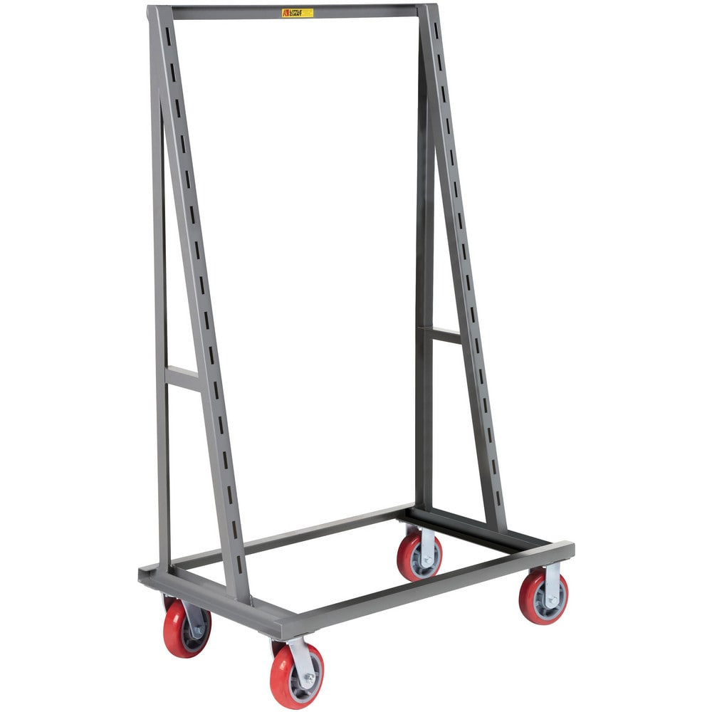 Mobile Work Stands; Stand Type: Mobile Pegboard A-Frame; Stand Style: A-Frame; Brake Type: None; Leg Style: Fixed; Load Capacity: 2000; Color: Gray; Maximum Height: 67 in