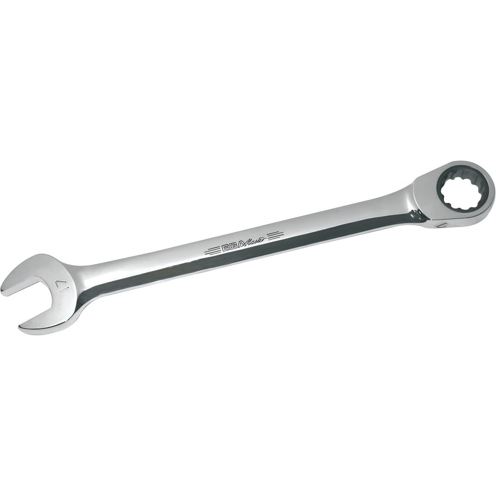 Combination Wrench: 11/16" Head Size, 15 deg Offset