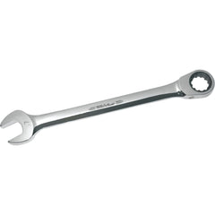 Combination Wrench: 1" Head Size, 15 deg Offset