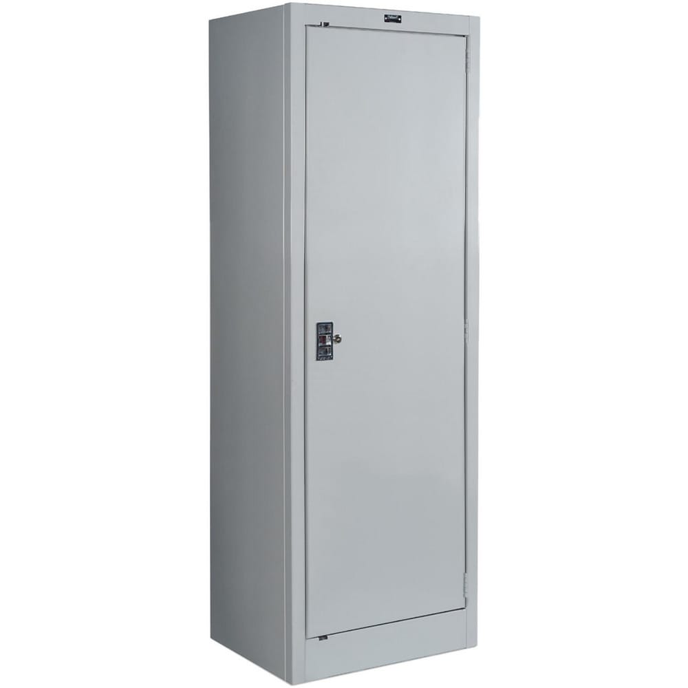 Steel Storage Cabinet: 18" Wide, 18" Deep, 66" High