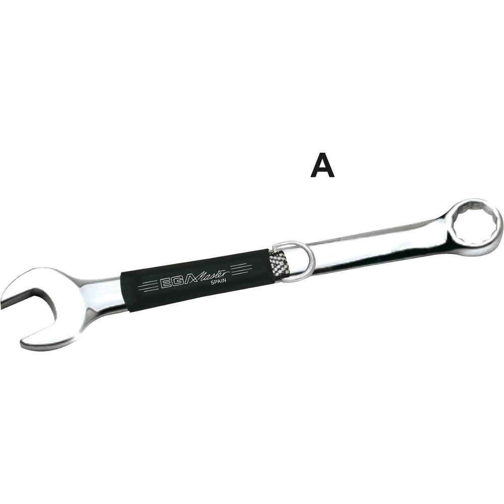 Combination Wrench: 9/16" Head Size, 15 deg Offset