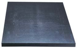 Plastic Sheet: POM, 1/2" Thick, 24" Wide, 2' Long, Black