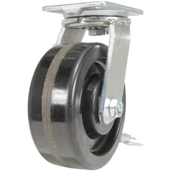 Caster Wheels; Wheel Diameter (Inch): 8; Mount Type: Plate; Wheel Width (Inch): 3