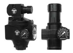 Compressed Air Regulator: 1" NPT, 300 Max psi, Heavy-Duty