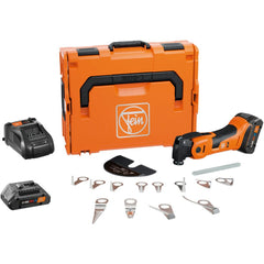 Rotary & Multi-Tools; Product Type: Oscillating Tool Kit; Batteries Included: Yes; Speed (RPM): Variable; Oscillation Per Minute: 10,000-19,500; Battery Chemistry: Lithium-ion