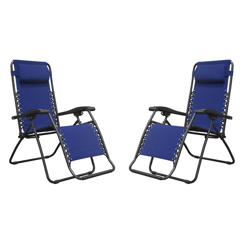 Folding Chairs; Pad Type: Texteline, Arms, Flat; Material: Texteline, Steel; Width (Inch): 27; Depth (Inch): 35.8258 in; Seat Color: Blue; Overall Height: 44.0945 in