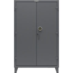 Steel Bin Cabinet: 48" Wide, 24" Deep, 78" High