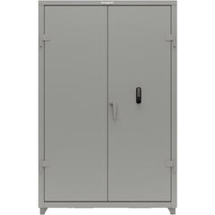 Steel Extra Heavy Duty Storage Cabinet: 48" Wide, 24" Deep, 75" High