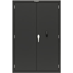 Steel Heavy-Duty Storage Cabinet: 48" Wide, 24" Deep, 72" High