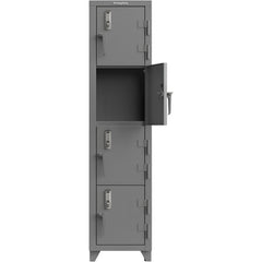 1-Wide Locker: 18" Wide, 75" High, Electronic Lock