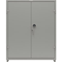 Steel Extra Heavy Duty Storage Cabinet: 60" Wide, 24" Deep, 75" High