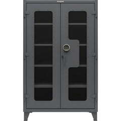 Steel Visible Cabinet: 48" Wide, 24" Deep, 78" High