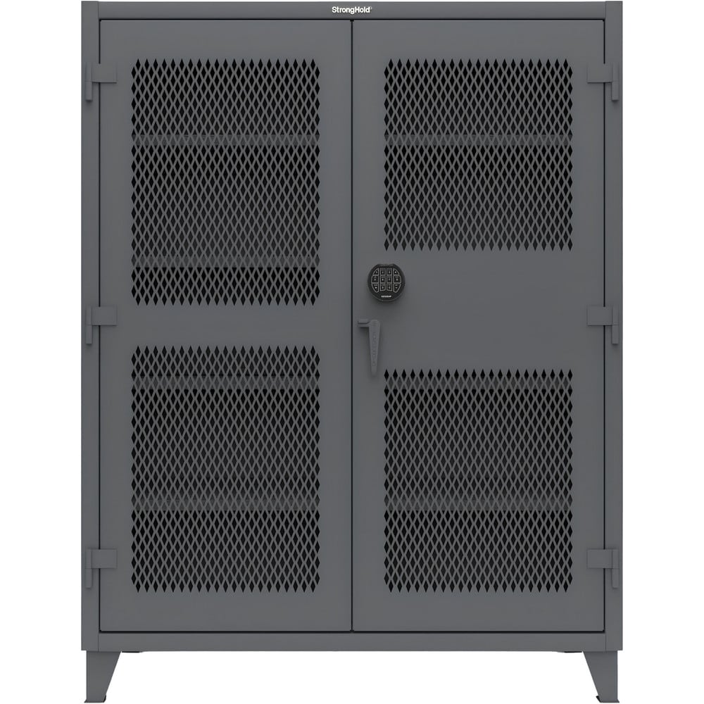 Steel Visible Cabinet: 60" Wide, 24" Deep, 78" High