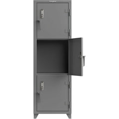 1-Wide Locker: 24" Wide, 75" High, Electronic Lock