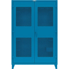 Standard Cabinet:  Ventilated,  Blue