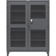 Steel Visible Cabinet: 60" Wide, 24" Deep, 78" High