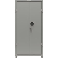 Steel Extra Heavy Duty Storage Cabinet: 36" Wide, 24" Deep, 72" High