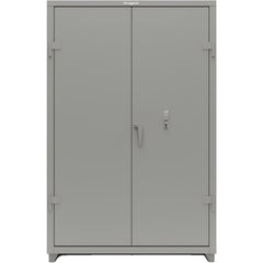 Steel Bin Cabinet: 48" Wide, 24" Deep, 78" High