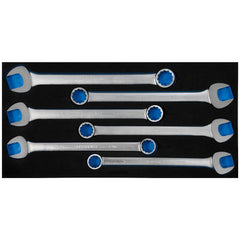 Combination Wrench Set: 6 Pc, Inch