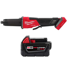 Cordless Die Grinders; Voltage: 18.00; No-Load RPM: 20000; Switch Type: Paddle Switch; Batteries Included: No; Battery Chemistry: Lithium-ion; Battery Series: M18 XC RED