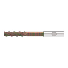 Corner Radius End Mill: 8.00 mm Dia, 33.00 mm LOC, 0.50 mm Radius, 3 Flute, Solid Carbide