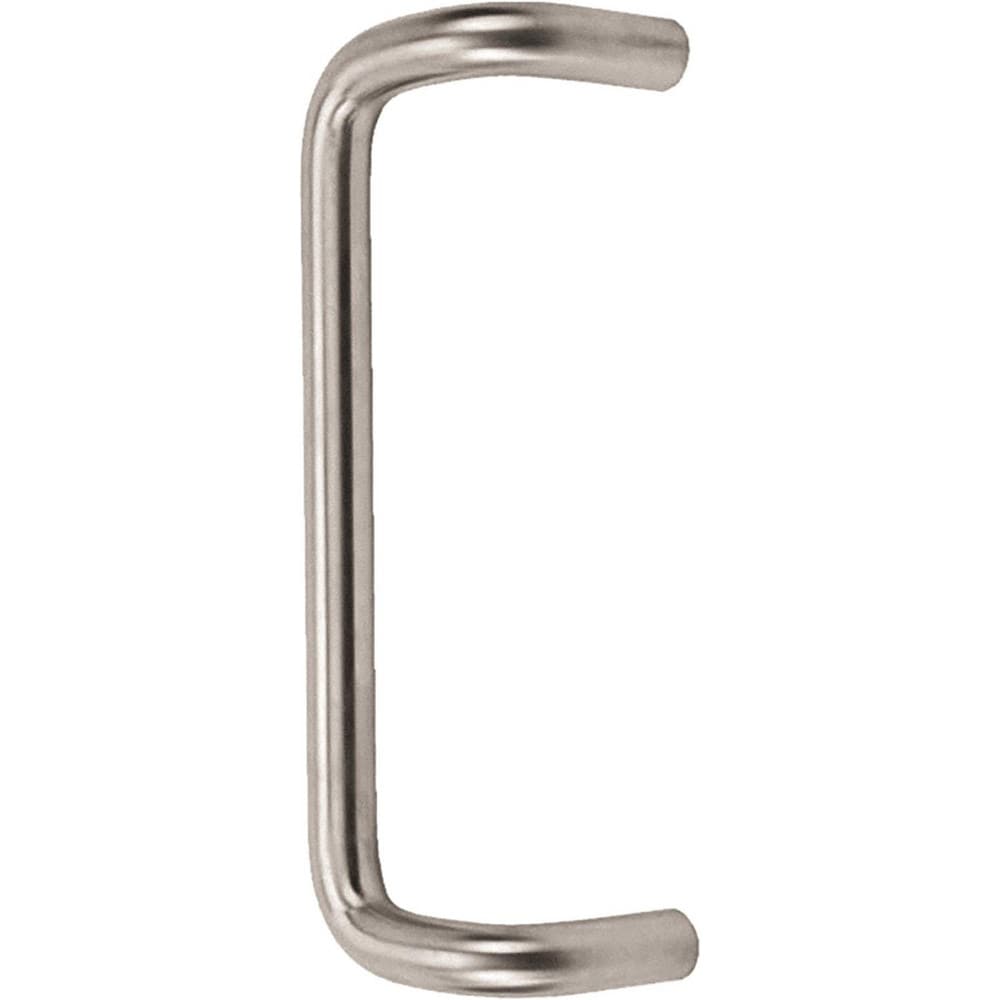 Pull-Type Handles; Handle Type: External; Material: Stainless Steel; Mount Type: Surface; Finish: Satin Stainless Steel; Projection: 3.5; Handle Width: 2.5 in