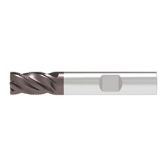 Corner Chamfer End Mill: 10.00 mm Dia, 14.00 mm LOC, 4 Flute, 0.25 mm Chamfer Width, Solid Carbide