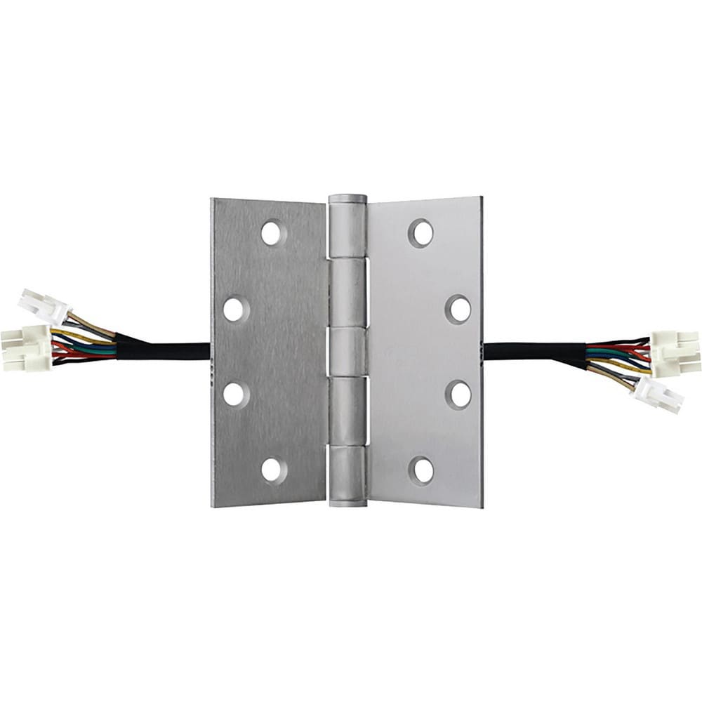 Commercial Hinges; Mount Type: Full-Mortise; Hinge Material: Steel; Length (Inch): 4-1/2; Finish: Satin Chrome; Door Leaf Height (Decimal Inch): 4.5000; Door Leaf Width (Decimal Inch): 2.2500; Frame Leaf Height (Decimal Inch): 4.5000