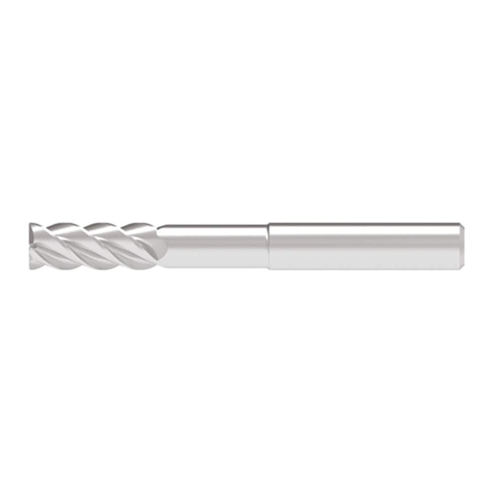 Corner Chamfer End Mill: 12.00 mm Dia, 31.00 mm LOC, 4 Flute, 0.20 mm Chamfer Width, Solid Carbide