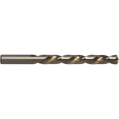 Jobber Drill: 21/64" Dia, 135 deg Point, Cobalt