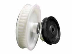 Timing Belt Pulleys; Pitch Diameter: 2.546 mm, 2.546 in; Face Width: 0.5 mm, 0.5 in