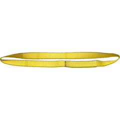 Endless, Type 5 Web Sling: 8' Long, 4" Wide, 20700 lb Vertical Capacity, Nylon