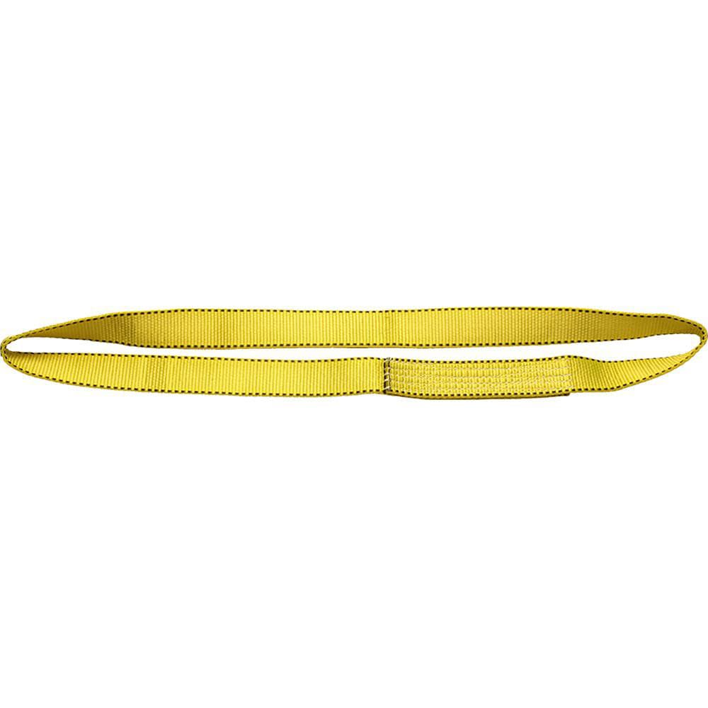 Endless, Type 5 Web Sling: 14' Long, 4" Wide, 11500 lb Vertical Capacity, Polyester