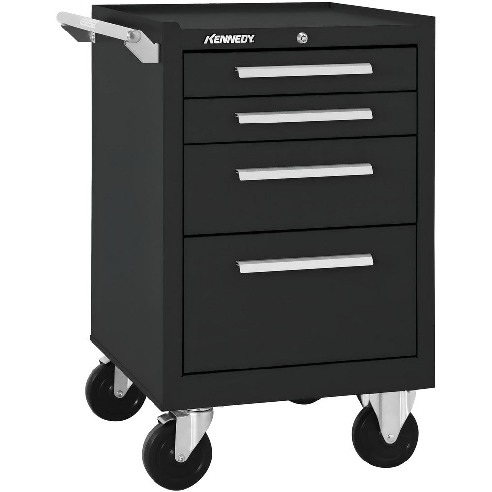 Steel Tool Roller Cabinet: 21" Wide, 35" High, 20" Deep, 4 Drawer