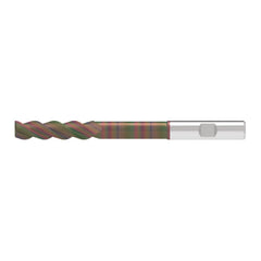 Corner Chamfer End Mill: 19.50 mm Dia, 82.00 mm LOC, 3 Flute, 0.20 mm Chamfer Width, Solid Carbide