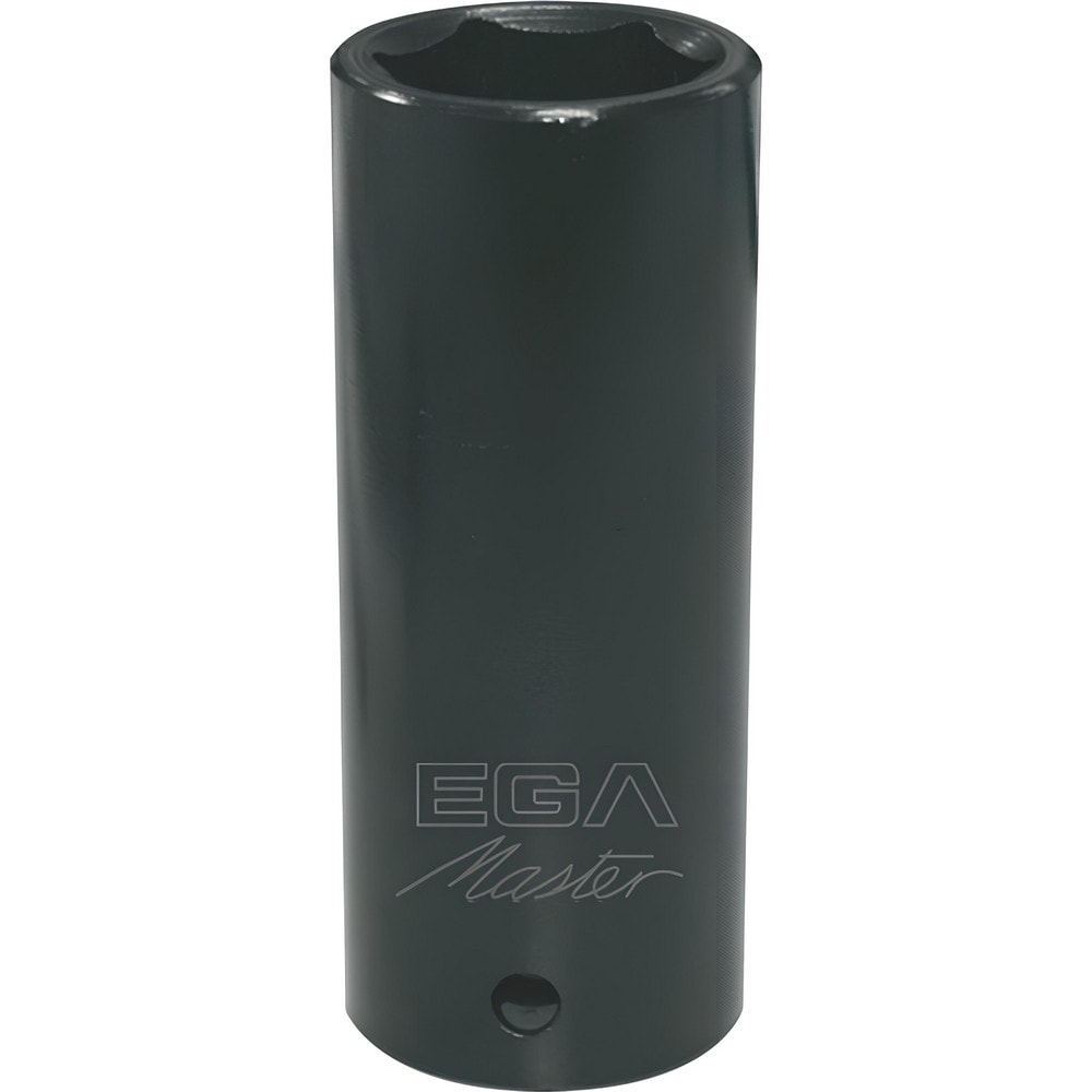 Impact Socket: 1/2" Drive, 1-3/16" Socket, Hex Drive