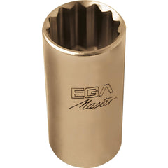 Specialty Sockets; Socket Type: Non-Impact; Drive Size: 3/4; Socket Size: 1-1/8 in; Finish: Satin