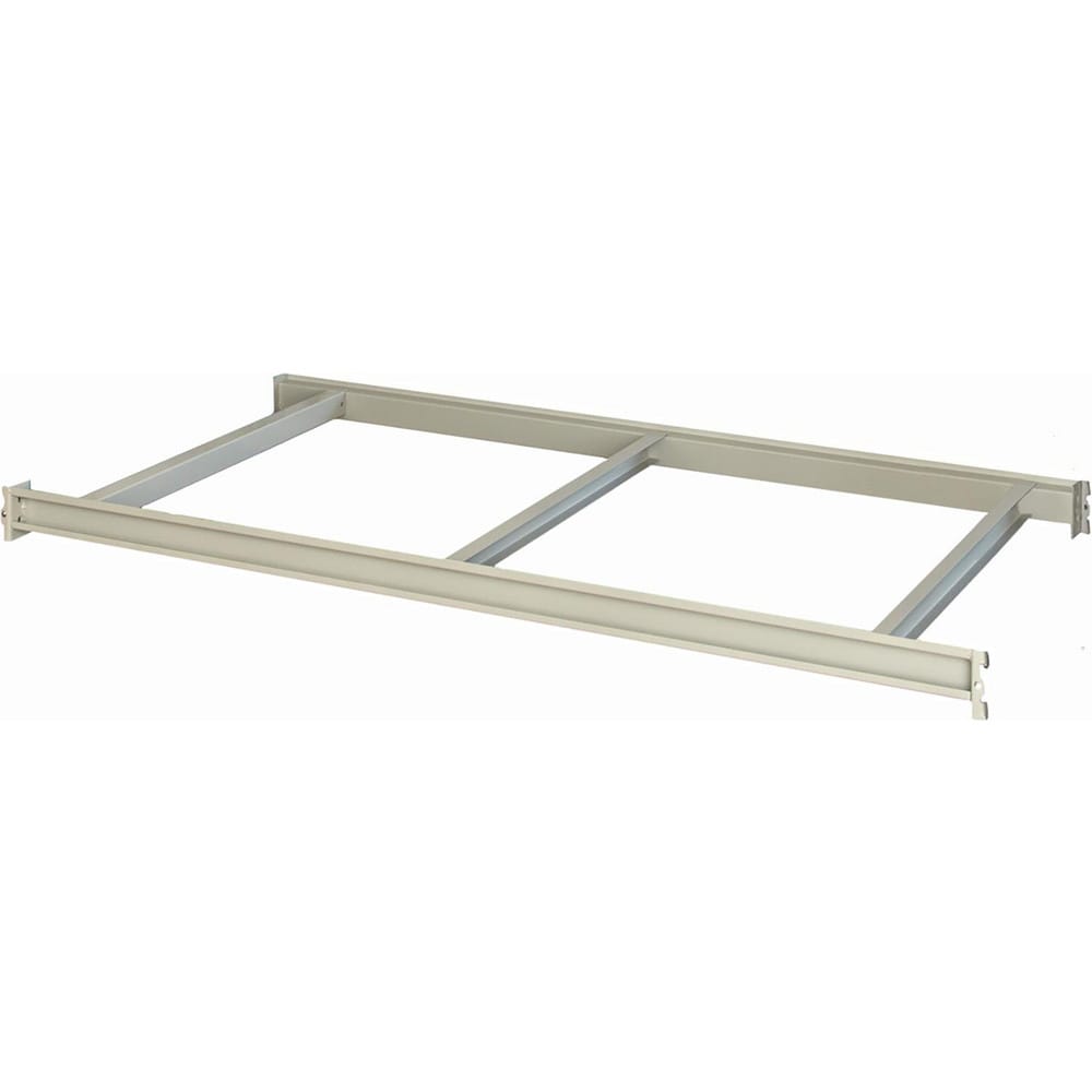 Storage Racks; Overall Width (Inch): 96; Overall Height (Inch): 3-1/8; Overall Depth (Inch): 48; Material: Steel; Color: Light Gray; Finish: Powder Coated