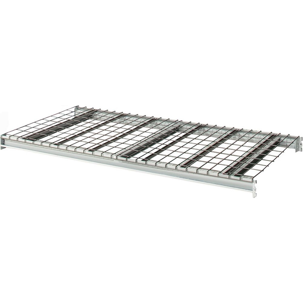Storage Racks; Overall Width (Inch): 96; Overall Height (Inch): 3-1/8; Overall Depth (Inch): 48; Material: Steel; Color: Light Gray; Finish: Powder Coated