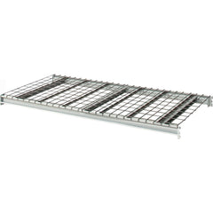 Storage Racks; Overall Width (Inch): 96; Overall Height (Inch): 3-1/8; Overall Depth (Inch): 48; Material: Steel; Color: Light Gray; Finish: Powder Coated