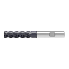 Corner Chamfer End Mill: 14.00 mm Dia, 57.00 mm LOC, 5 Flute, 0.20 mm Chamfer Width, Solid Carbide