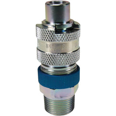 Pneumatic Hose Fittings & Couplings; Fitting Type: Plug; Type: Plug; Interchange Type: Bowes; Thread Type: NPTF; Material: Steel; Thread Standard: Male NPT