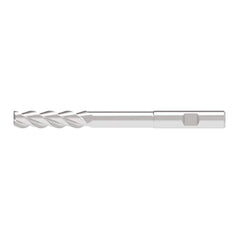 Corner Chamfer End Mill: 16.00 mm Dia, 65.00 mm LOC, 3 Flute, 0.20 mm Chamfer Width, Solid Carbide