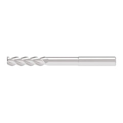 Corner Radius End Mill: 12.00 mm Dia, 49.00 mm LOC, 3.00 mm Radius, 3 Flute, Solid Carbide