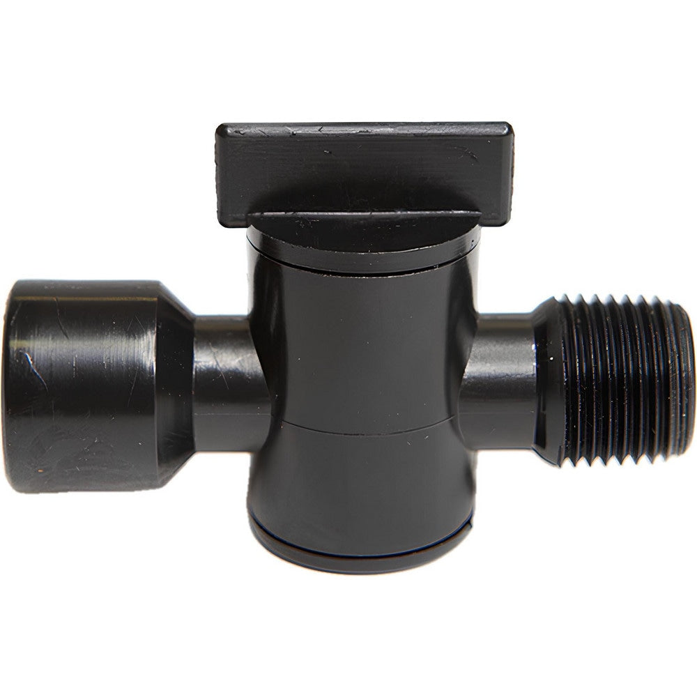 Coolant Hose Valves; Hose Inside Diameter (Inch): 1/2; System Size: 0.5 in; Connection Type: Male x Female; Body Material: POM; Thread Size: 1/2 in; Number Of Pieces: 1