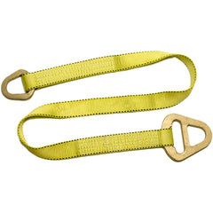 Triangle & Choker, Type 1 Web Sling: 12' Long, 2" Wide, 6400 lb Vertical Capacity, Polyester